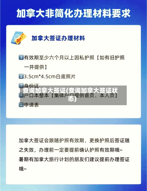 查询加拿大签证(查询加拿大签证状态)-第3张图片