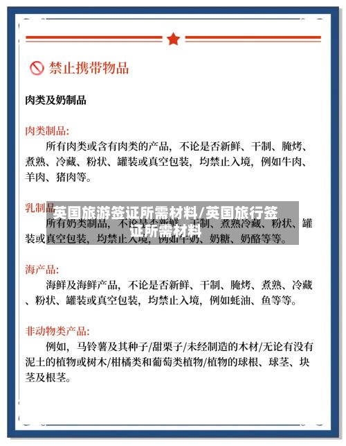 英国旅游签证所需材料/英国旅行签证所需材料