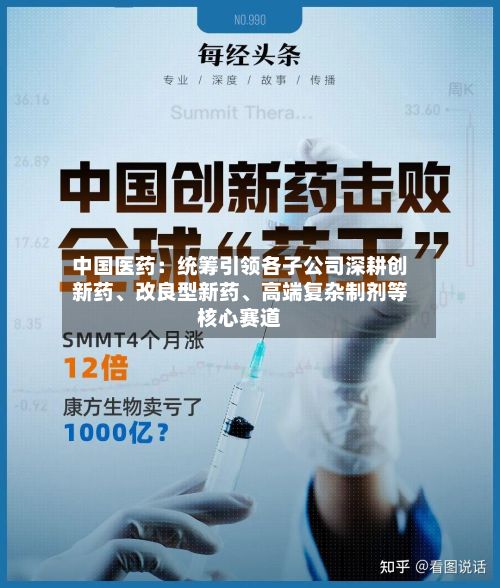 中国医药：统筹引领各子公司深耕创新药、改良型新药、高端复杂制剂等核心赛道-第3张图片