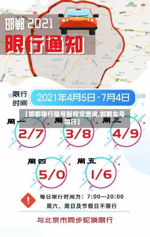 【邯郸限行限号新规定查询,邯郸车号限行】-第2张图片