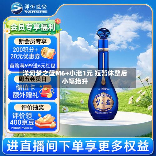 洋河梦之蓝M6+小涨1元 短暂休整后小幅抬升-第2张图片