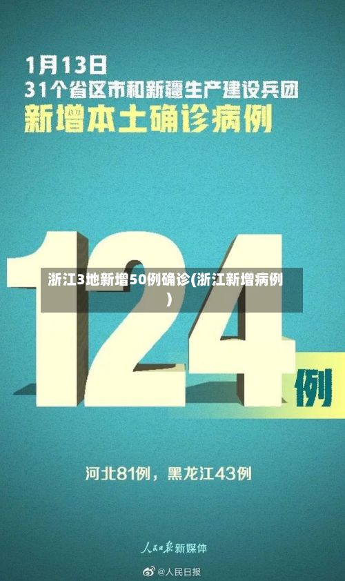 浙江3地新增50例确诊(浙江新增病例)