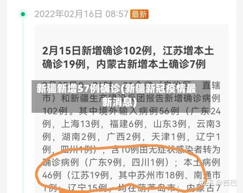 新疆新增57例确诊(新疆新冠疫情最新消息)-第3张图片