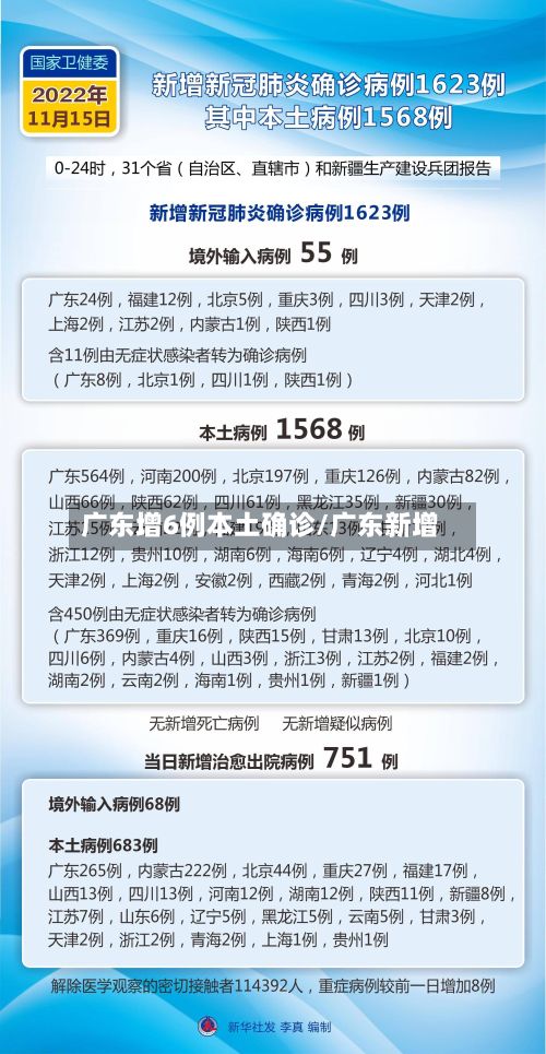 广东增6例本土确诊/广东新增