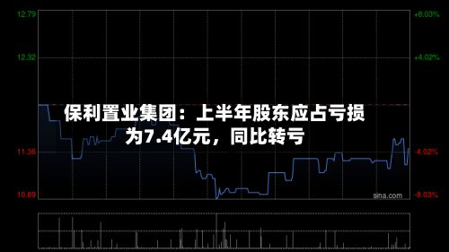 保利置业集团：上半年股东应占亏损为7.4亿元	，同比转亏-第2张图片